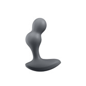 Buy the Deep Diver 12-function App-controlled Bluetooth Rechargeable Vibrating Silicone Anal Plug in Grey Vibe Buttplug - EIS Satisfyer