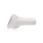 Buy The XPLAY GEAR Breeder 4.0 Open Tip Stimulating Girth Enhancing Penis Sleeve Sheath Clear Silaskin CBT - Perfect Fit Brand