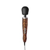 Buy the Doxy Diecast Tiger Pattern Plug-In Vibrating Wand Massager