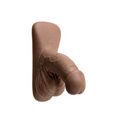 Buy the 4 inch Silicone Packer Penis in Dark Chocolate Flesh - Evolved Novelties