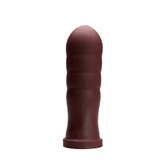 Buy the Harness ready XL Toys Meat Wave Firm Silicone Anal Plug in Oxblood Red - Tantus Inc