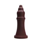 Buy the Harness ready XL Toys Queen Firm Silicone Dildo in Oxblood Red - Tantus Inc