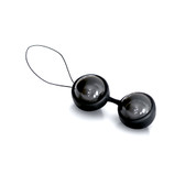 Buy the LUNA Beads Noir Classic Kegel Exercise duotone ben wa Ball System pc pelvic floor muscles in Black - LELO