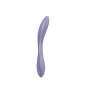 Buy the G-Spot Flex 1 12-function Rechargeable Silicone Vibrator in Dark Violet dual Motors - EIS Satisfyer