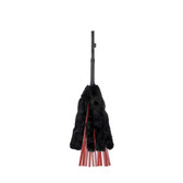 Buy the Saffron Faux Fur Flogger in Red & Black - Sportsheets Inc