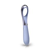 Buy the Niya N3 Precision Point 10-function Rechargeable Textured Silicone Vibrator in Blue - Rocks Off Limited UK