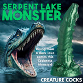 Creature Cocks--Lake Creature Silicone Dildo