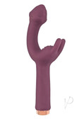 NASSTOYS-Mystique Vibrating Massagers Rechargeable Silicone G-Spot Vibrator - Eggplant