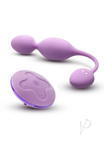 WellWellness Raine Rechargeable Silicone Vibrating Kegel Ball with Remote - Lilac - Dallas Novelty - Online Sex Toys Retailer WellWellness Raine Rechargeable Silicone Vibrating Kegel Ball with Remote - Lilac - Dallas Novelty - Online Sex Toys Retailer