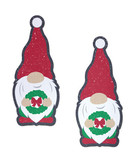 Pastease Holiday Wreath Garden Gnome - Multi O/S