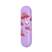 Maia Toys Jessi Trippy Mushroom 10-function Rechargeable Supercharged Silicone Mini Bullet  