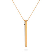 Crave Vesper 2  Vibrator Necklace-24kt Gold Plated