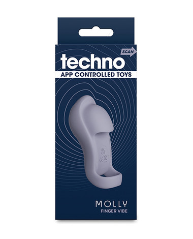Techno Molly App Controlled Finger Vibe - Gray - Dallas Novelty - Online Sex Toys Retailer Techno Molly App Controlled Finger Vibe - Gray - Dallas Novelty - Online Sex Toys Retailer