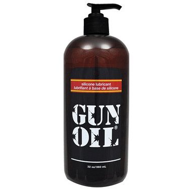 Buy the Gun Oil Silicone-based Personal Lubricant in 32 oz pump bottle - Empowered Products Buy the Gun Oil Silicone-based Personal Lubricant in 32 oz pump bottle - Empowered Products