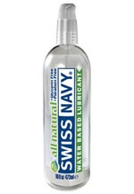 Swiss Navy All Natural Water Based Lubricant 16 oz - Dallas Novelty -  Online Sex Toys Retailer