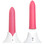 Buy the Point 20-Function Rechargeable Silicone Bullet Vibrator Pink - NU Sensuelle Novel Creations