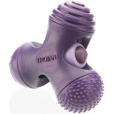 TROJAN Vibrating Multi-Thrill Vibrator Purple - Dallas Novelty - Online Sex  Toys Retailer