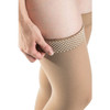 Sigvaris Opaque - Women's Thigh High 30-40mmHg Compression Support Stockings (Grip Top) Top Band View Sigvaris Opaque - Women's Thigh High 30-40mmHg Compression Support Stockings (Grip Top) Top Band View