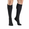 Sigvaris Dynaven Medical Legwear - Men's Ribbed Calf 30-40mmHg Compression Support Socks Full Length View