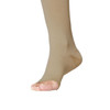 Sigvaris Dynaven Medical Legwear - Thigh High 30-40mmHg Compression Support Stockings (Open Toe - Grip Top) Foot View