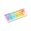 Medline 7-Day Pill Organizer with Easy Push Buttons and AM/PM Compartments Top View