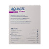 Foam Dressing Aquacel® 7 X 8 Inch With Border Film Backing Silicone Adhesive Sacral Sterile back of box