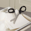 Utility Scissors McKesson 7-1/2 Inch Length Office Grade Stainless Steel Finger Ring Handle in medical setting