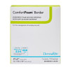 Foam Dressing ComfortFoam™ Border 3 X 3 Inch With Border Film Backing Silicone Adhesive Square Sterile box
