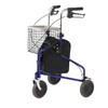 Medline 3-Wheel Steel Rollator side view