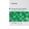 McKesson White Paper Surgical Tape - 2 Inch X 10 Yard close-up of front of box