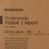 Mckesson Underpad, Heavy 23 X 24 - case close-up