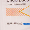 McKesson Ultra Disposable Underpad, 30 X 36 Heavy Absorbency - packaging close-up