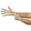 Ansell Micro-Touch Elite Stretch Vinyl Exam Glove in use