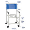 MJM International Shower Commode Chair with details