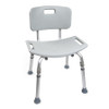 McKesson Bath Bench With Backrest
