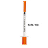 Easy-Touch Insulin Syringe with Needle, 27g - 0.5mL