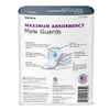 McKesson Male Guards, Maximum Absorbency - back of package