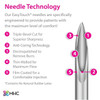 EasyTouch Non-Safety Insulin Pen Needles, 31 Gauge 5mm - needle information