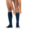 JOBST forMen Knee High 20-30mmHg Open Toe SoftFit Compression Stockings | Long Length - navy