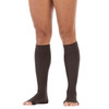 JOBST forMen Knee High 30-40mmHg Open Toe SoftFit Compression Stockings | Long Length - brown