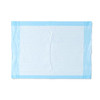 Medline Protection Plus Disposable Chair Pad, Moderate Absorbency, 17” x 24”, Bulk Packaged - absorbent side view
