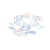 Seni Super Plus Adult Brief with Tabs, Heavy Absorbency - stretch