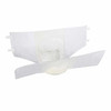 Wings Extra Quilted Adult Briefs with Tabs, Moderate Absorbency - White