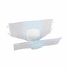 Wings Extra Quilted Adult Briefs with Tabs, Moderate Absorbency - Blue