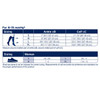 Jobst Activa SoSoft Brocade Knee-High Closed Toe 20-30mmHg - sizing chart