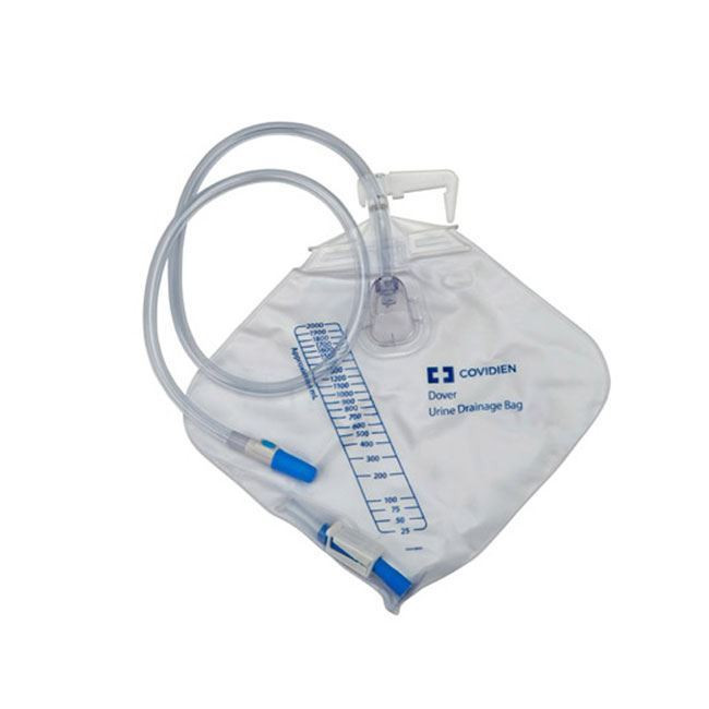 Covidien Dover - 2000ml Urine Bag with Anti-Reflux Chamber