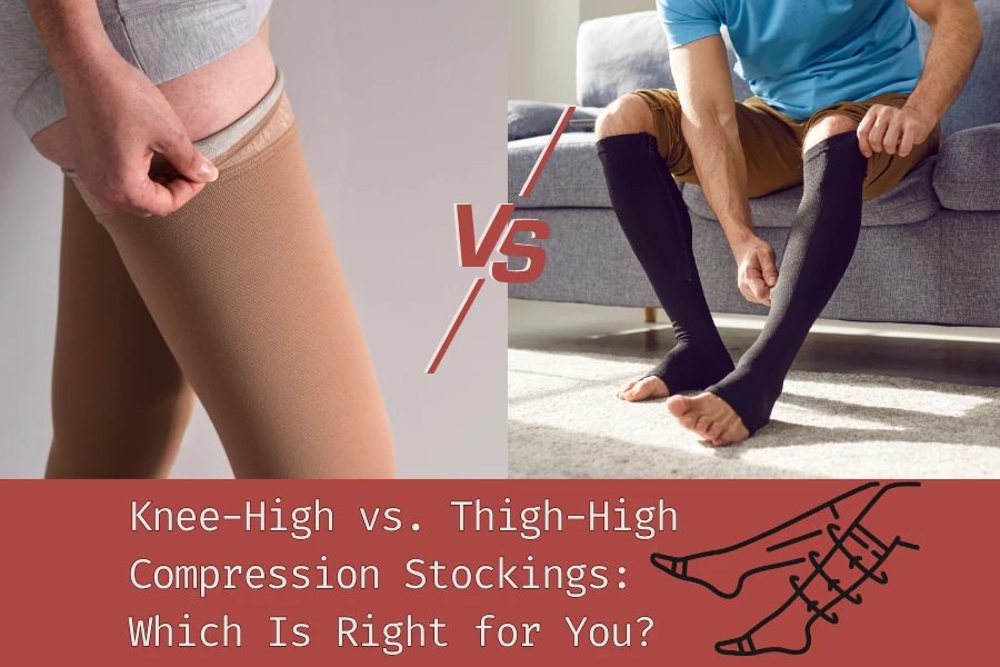 Knee-High vs. Thigh-High Compression Stockings: Which Is Right for You?