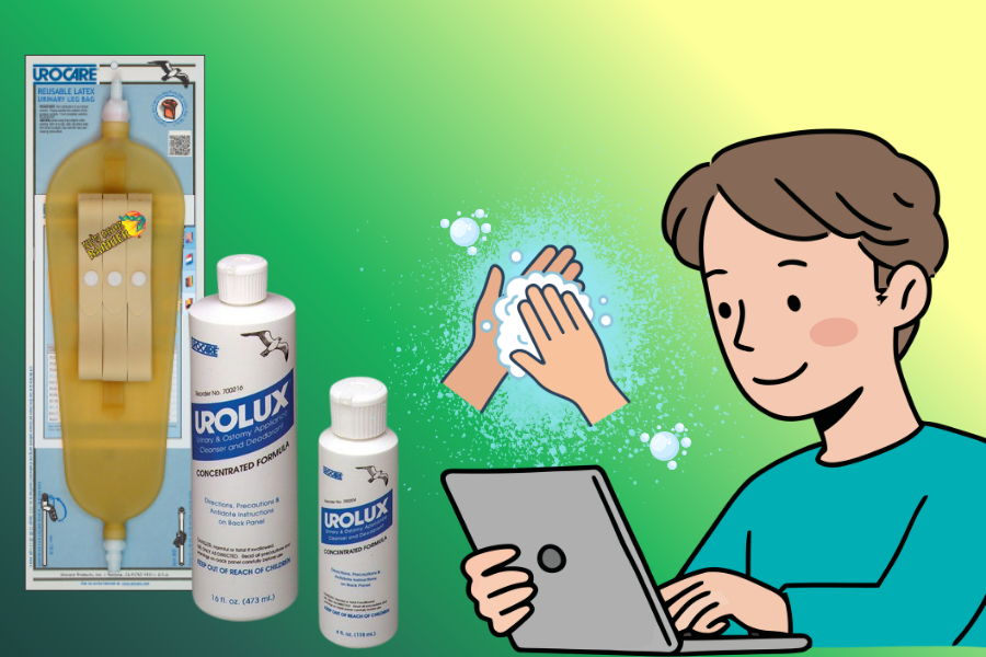 How to Clean a Urocare Reusable Latex Urinary Leg Bag Safely