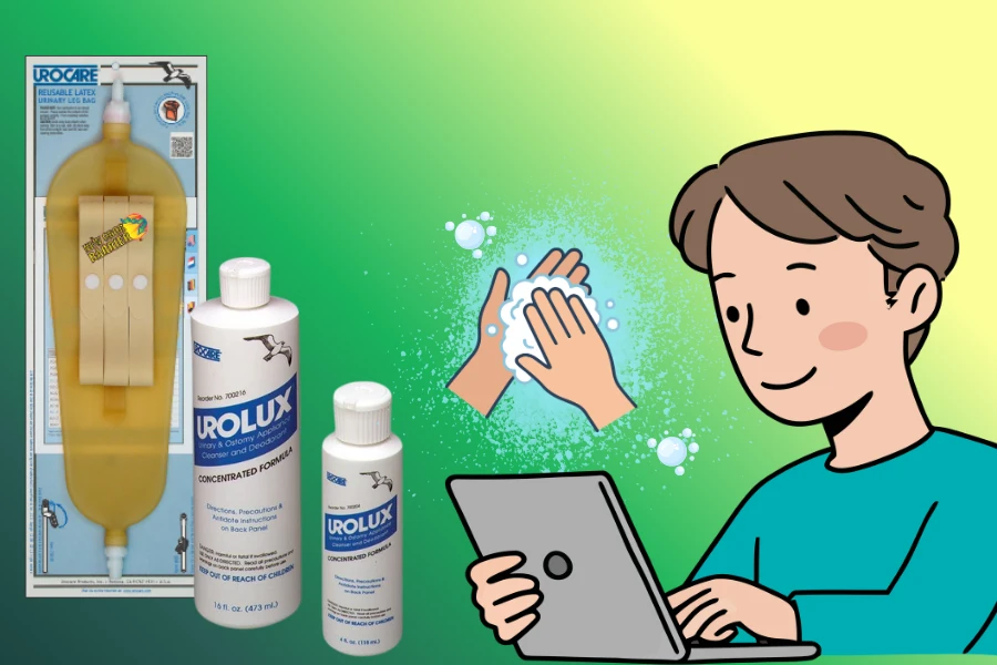 How to Clean a Urocare Reusable Latex Urinary Leg Bag Safely