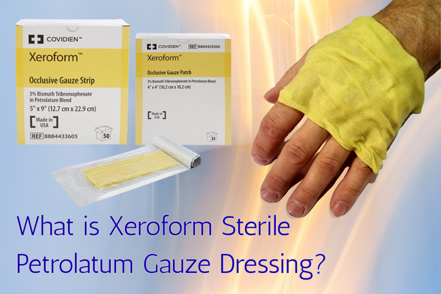 What is Xeroform Sterile Petrolatum Gauze Dressing?
